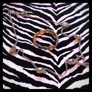 Napier Necklace & Bracelet